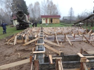 Фундаментные работы - Строительство деревянных домов