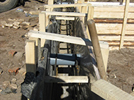Обвязка арматурой - залог качества - Фундаментные работы - Строительство деревянных домов